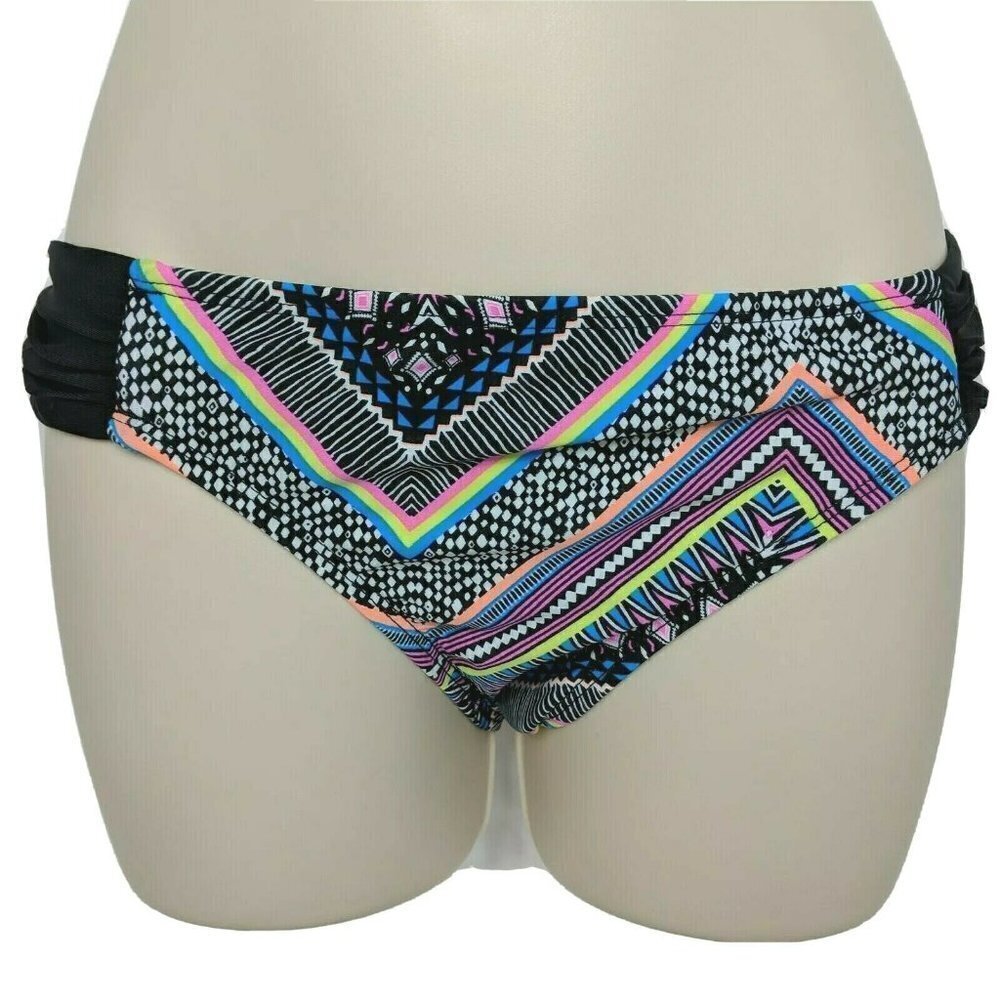 Bikini Nation Shirred Hipster Bikini Bottom